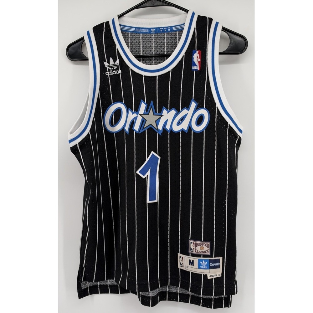 Adidas Hardwood Classics Orlando Magic Penny Hardaway Jersey Black Medium +2